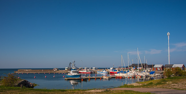 Sandviks hamn p vstra land